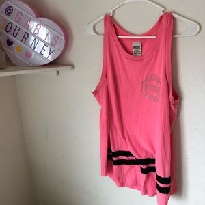 hot pink PINK tank top 💗